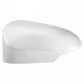 Motoforti Left Side Mirror Cover Cap Rearview For Toyota Yaris 2012-2019 Abs Silver Tone 
