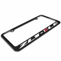 Ipick Image Made For Chevrolet Camaro Zl1-1le Black Metal License Plate Frame