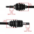 Caltric Front Left Complete Cv Joint Axle Compatible With Honda 42350-hm7-003 42350-hm7-830