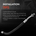 A-premium A C Liquid Line Hose Assembly Compatible With Ford Crown Victoria 2006-2011 4 6l Mercury Grand Marquis Condenser To