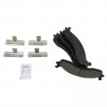 Trq Front Premium Posi Ceramic Brake Pad Rotor Kit W Chemicals