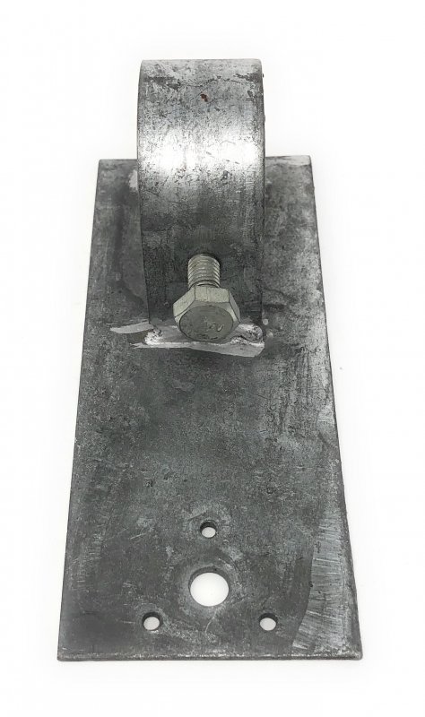 Chain Link Fence Wood To Steel End Brackets Pressed Stee Fits O D 1-7 8 Inch Round Post