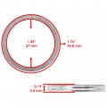 Muffler Pipe Gasket For Yamaha Rt100 1990 To 2000 And Rt180 1992 1998