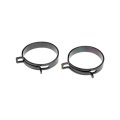 Spring Type Hose Clamps Alloy Steel Black Manual Adjustment 0 47 In Band Width 2 5 Maximum Diameter Alx-pau-mm-14089-cl360a50 
