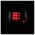 Acanii For 1995-2000 Toyota Tacoma Pickup Red Clear Led Tail Lights Brake Lamps Replacement Pair Set Left Right