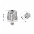 Uxcell Stainless Steel Straight Grease Fitting G3 8 Thread Hydraulic Accessories