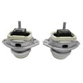 Secos 2pcs Front Engine Motor Mount For Land Rover Lr3 Lr4 2005-2016 Range Sport 2006-2013 Kkb500590 Kkb500630 Kkb500770 