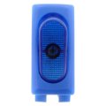 Illuminated Rocker Switch Blue Plastic Body 25 Amperage 12v Single Pole On Off Universal Automotive Replacement Part 84835 
