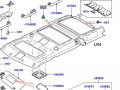 Genuine Land Rover Headliner Clip Range Sport 05-13 Lr4 Set Of 2 Xyc500030