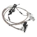 Right Passenger Side Power Door Lock Actuator Motor With Cable Ford Transit-150 For Transit-250 Slide Latch Assembly Replace 