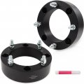 Aintier 2x 2 Inch 4x156 To Wheel Spacer With Thread Pitch 12x1 5 Bore Size 131mm Compatible 2008-2013 For Polaris Ranger Rzr
