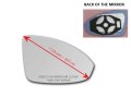 Heated Mirror Glass With Backing Plate For 2011-2016 Chevrolet Cruze Passenger Side View Right Rh