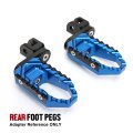 Motorcycle Footpeg Rear Passenger Touring-type With 40mm-extension For Ducati 916 S Sp R All Year Blue