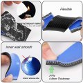 G-plus Silicone Radiator Coolant Hose Kit Clamps Compatible With 1975-1978 Nissan Datsun 280z S130 L28 Black