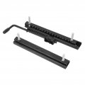 Seat Slider Track Pack Of 2 Black Steel Slide Set Strong Strength Adjustable Sliding Replacement Fit For Go Kart Four Wheel Off 