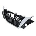 Front Grille Upper Black Chrome Honeycomb Replacement For Sentra 2020-2021 623106lb0a 