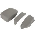 Gray Leather Center Console Cover Armrest Lid Skin For 2009 2015 Honda Pilot Easy Installation Stay In Place Design Unblocks 
