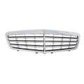 Front Grille For Mercedes Benz E300 2012 2013 Sedan Wagon Plastic Chrome Shell With Painted Black Insert Avantgarde Package 