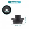 X Autohaux 2pcs Upper Rubber Cushion Bushing Radiator Mount Insulator No 16523-28030 For Toyota Rav4 2006-2018