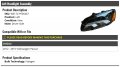 Marketplace Auto Parts Left Driver Side Halogen Headlight Assembly Compatible With 2012-2015 Volkswagen Passat
