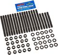 185-4001 6 Point Head Stud Kit For Olds 455 Chrome Moly Alloy Steel Hex Bolt Set Black Finish Stock Size 