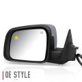 Ch1320420 Factory Style Driver Left Side Mirror Manual Folding Power Adjust Heated Glass Turn Signal Memory Blind Spot