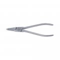 Stahlwille 65434000 Circlip Plier For Internal Circlips Between 8 To 13 Mm Straight Jaws Drop Forged Chrome Plated Handle 0 9 