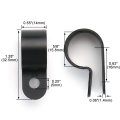 Baomain R-type Cable Clamp 5 8 Inch Black Uc-4 Pack Of 50