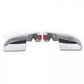 Full Mirror Cover Overlay For 2008-2017 Toyota Sequoia Tundra Crew Cab Does Not Fit Towing Chrome Trim Cap With Pre-applied