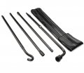 Autofu Spare Tire Tool Kit For 2004 To 2014 Ford F-150 Exension Nut Wheel Iron Lug Wrench Repair Replacement Tools 