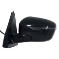 Spieg Driver Side Mirror For 2017 Nissan Pathfinder Power Adjustment Heated Glass Manual Folding Turn Signal Light Black 6 Pins 