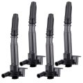 Coil Pack Dg525 Set Of 4 Ignition Compatible 2011-2016 For F-350 Super Duty 6 2l 