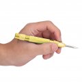 Automatic Center Punch With Hardened Steel Metal Universal Tool For Machinists And Carpenters Adjustable Knurled Cap To Control