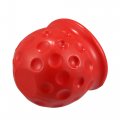 X Autohaux 2pcs Universal Trailer Hitch Ball Cover Waterproof Dustproof 50mm Id Red For Car Truck Rv Boat