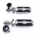Smt-1 Skull Foot Pegs Clamps Compatible With Vt750 Shadow Vt750c Ace Vt1100 Vtx1300 1800 B00rudzg5e