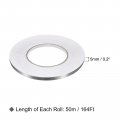 Uxcell 0 2 Inchx164 Ft Foil Self Adhesive Tile Sticker Decoration Gap Sealing Tape Strip Waterproof Self-adhesive Floor Crevice