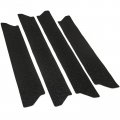 Red Hound Auto Custom Fit 2005-2015 For Toyota Tacoma Double Cab 4pc Kit Door Entry Guards Scratch Shield Sill Scuff Threshold