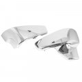 Cicitree 1pair Silver Side Battery Cover Compatible For Honda Shadow Vlx 600 Vt600c Vt600cd Deluxe