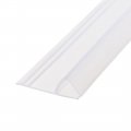 Frameless Glass Shower Door Sweep Bottom Side Seal Strip H-type With 20mm Drip Rail 12mm 2000mm Length Duo Er