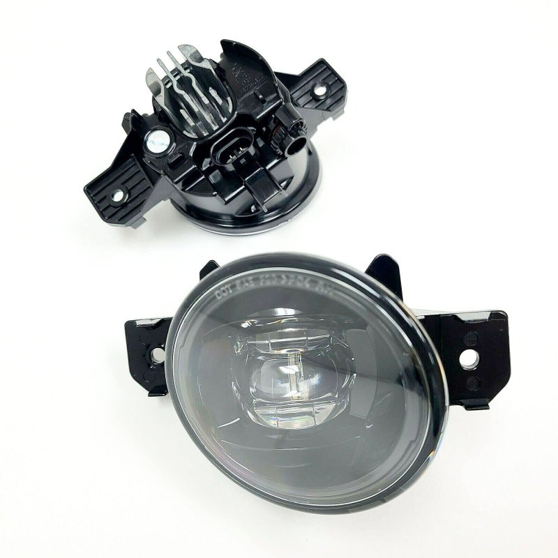 Ledin Built-in Led Fog Lights Kit Compatible For 2004-2016 Nissan Sentra Oe Style Clear Lens With Switch Wires Relay