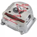 Head With Valves For Gy6 49cc 50cc 139qmb Chinese Scooter Atv Go Kart