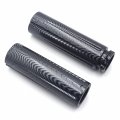 Httmt Trhb104-1 Chrome Motorcycle Cross End Style 1 25mm Hand Grips Compatible With H-d Electra Glide Classic Suzuk Marauder