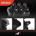 A-premium Engine Ignition Coil Packs Compatible With Ford F-150 1998-2000 Mustang Ranger Windstar Mazda Mpv Cougar Mystique