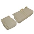 Secos Replacement Rear Bench Bottom Perforated Seat Cover Tan Second Row Ford F-150 Lariat 2015-2017 For F250 F350 Xlt 