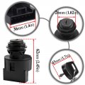 Glenparts 4 Position 6 Pin Ignition Key Switch Replacement For Polaris Ace Atp Rzr Xp Hawkeye Ranger Sportsman Scrambler 500