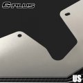 G-plus A C Heater Delete Panel Plate Compatible With Camaro And Firebird Fbody 1967-1969 Air Conditioning