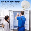 W11602886 Freezer Light Bulb Repl Ap7192759 Ap6986570 Replacement For Whirlpool Wrb322dmhv01 Wrb322dmhv02 Wrb329dfbb02