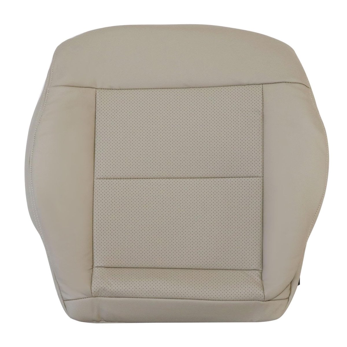 Secosautoparts Driver Bottom Top Cover Tan Leather Compatible With Mercedes Benz E-class E200 E250 E300 E350 2010 2011 2012