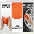 X Autohaux Car Clay Bar Wash Mud Orange 100g Detailing Cleaning Polishing Tool For Cars Rv Boats Bus Coating