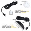 Usonline911 4-pack Parking Sensors Led Car Backup Reverse Rear Radar System Alert Alarm Kit For Suv Truck